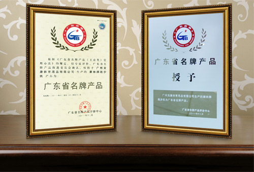 庆祝康林荣获“广东省名牌”